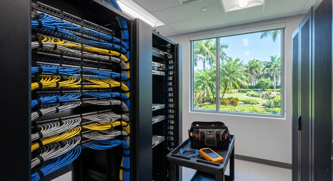 Structured Voice and Data Cabling in Coconut Creek