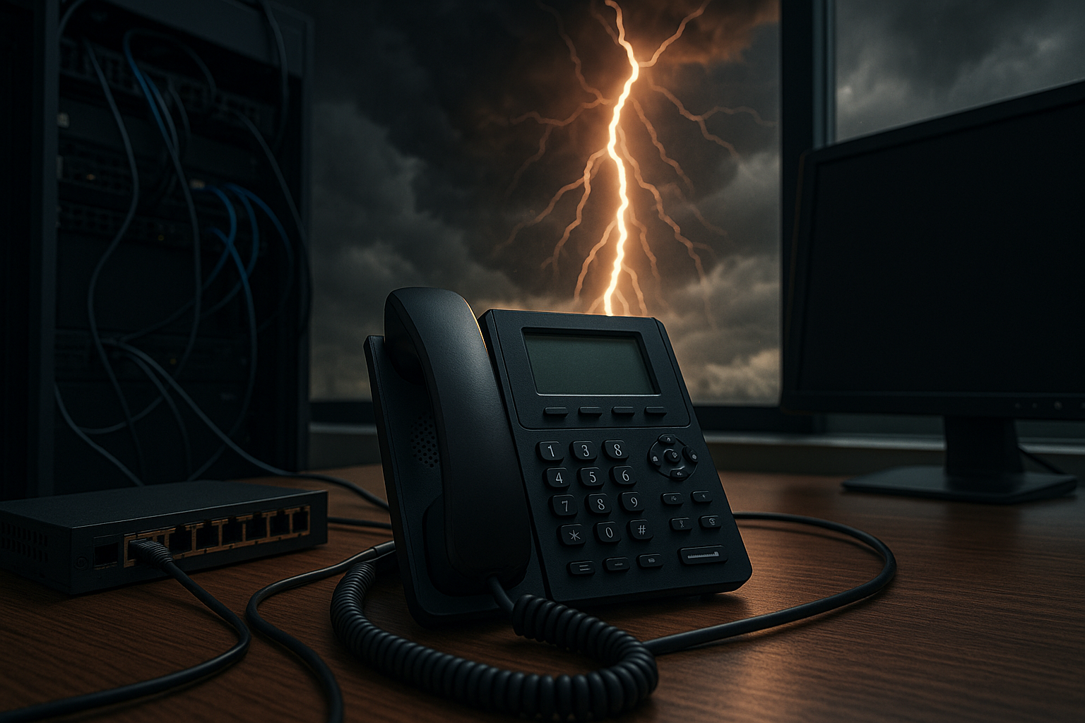 Protecting Business Phone Systems from Surges & Lightning