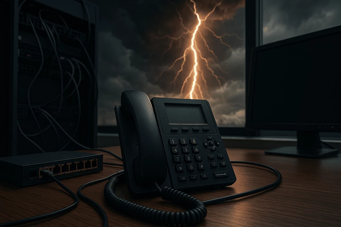 Protecting Business Phone Systems from Surges & Lightning