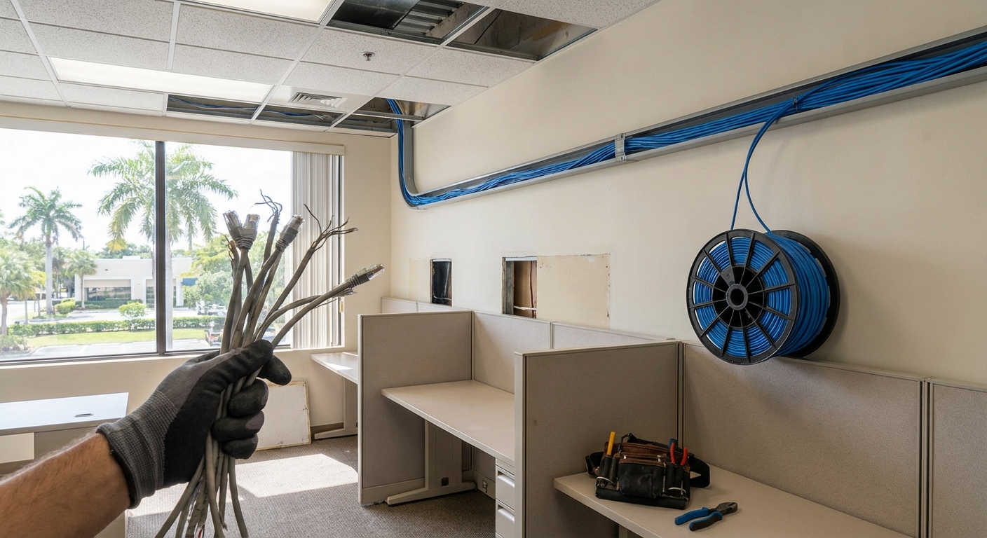 When to Upgrade Outdated Cat 5 Cabling in Your Coral Springs Office