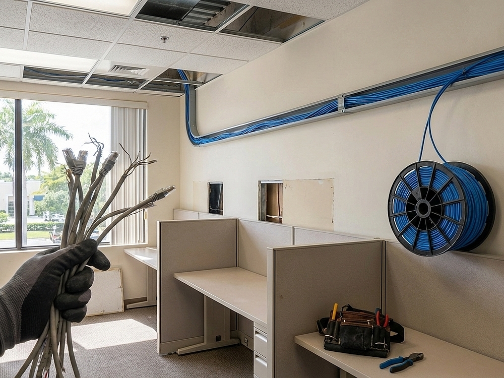 When to Upgrade Outdated Cat 5 Cabling in Your Coral Springs Office