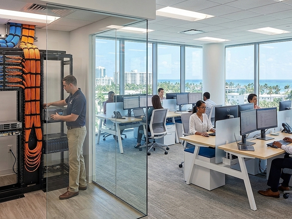 How Structured Cabling Keeps South Florida Offices Running Smoothly