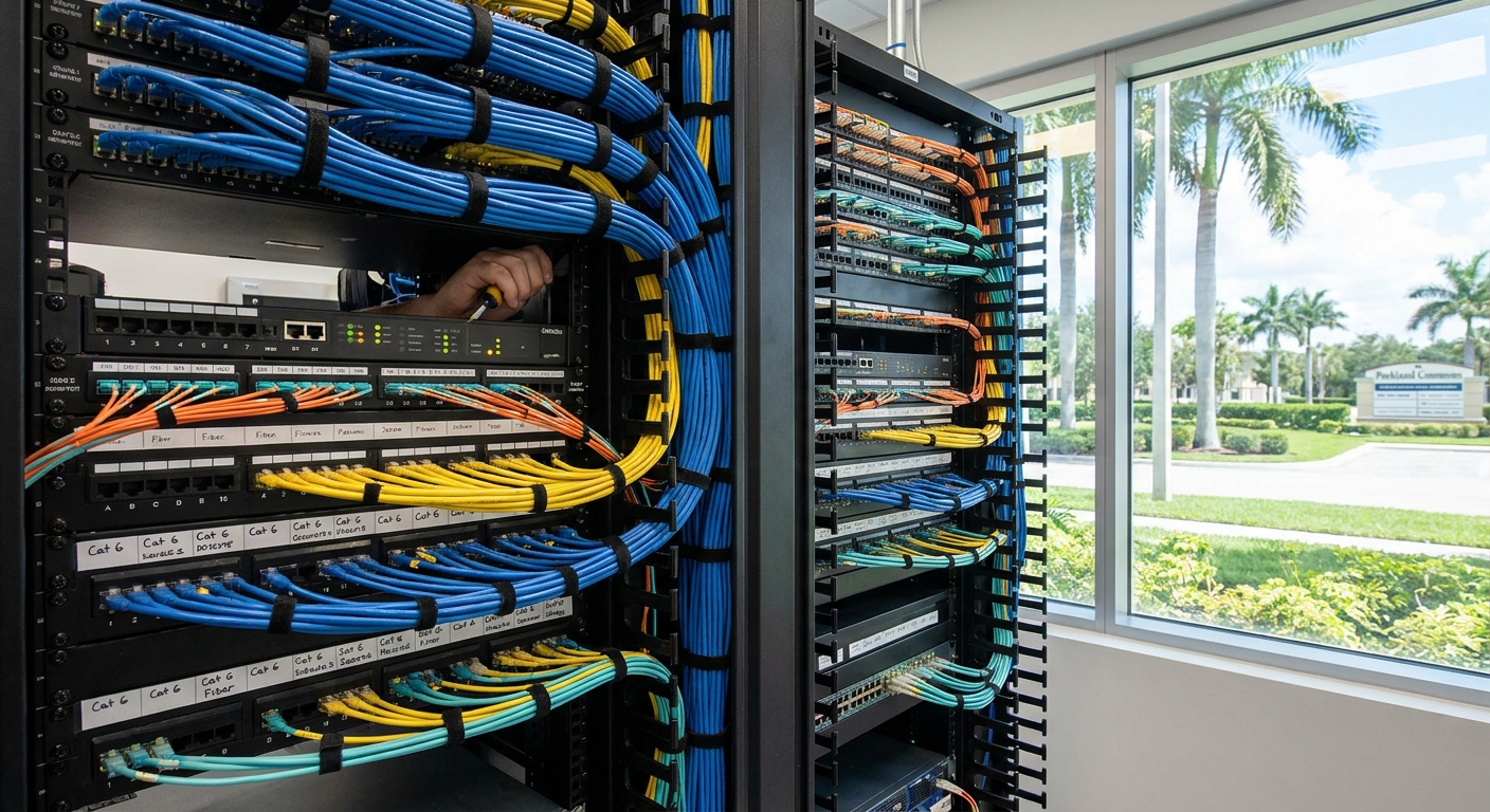 Structured Voice and Data Cabling in Parkland