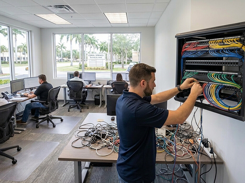 Is Structured Cabling in Coral Springs the Right Fit for Growing Offices?