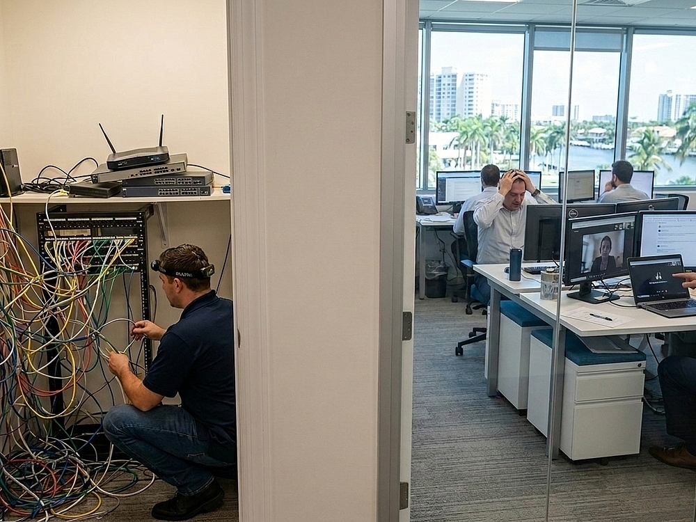 Is Your Network Cabling in Fort Lauderdale Holding Back Office Speed?