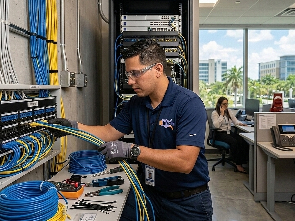 Can Better Voice Cabling in Miramar Improve Call Quality?