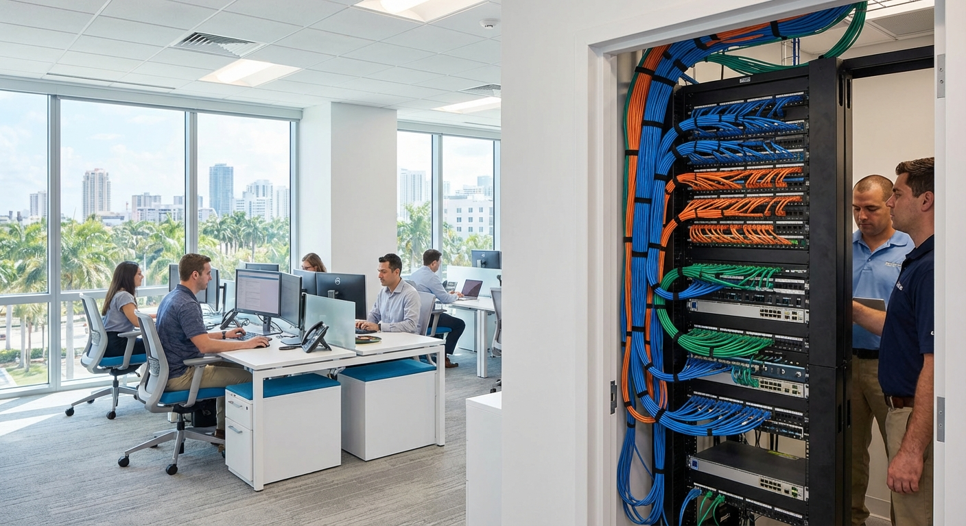 How Structured Cabling Keeps South Florida Offices Running Smoothly
