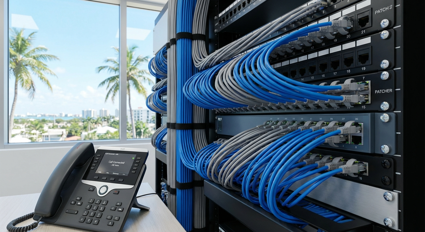 Clear Communication Starts with Quality Voice Cabling in South Florida